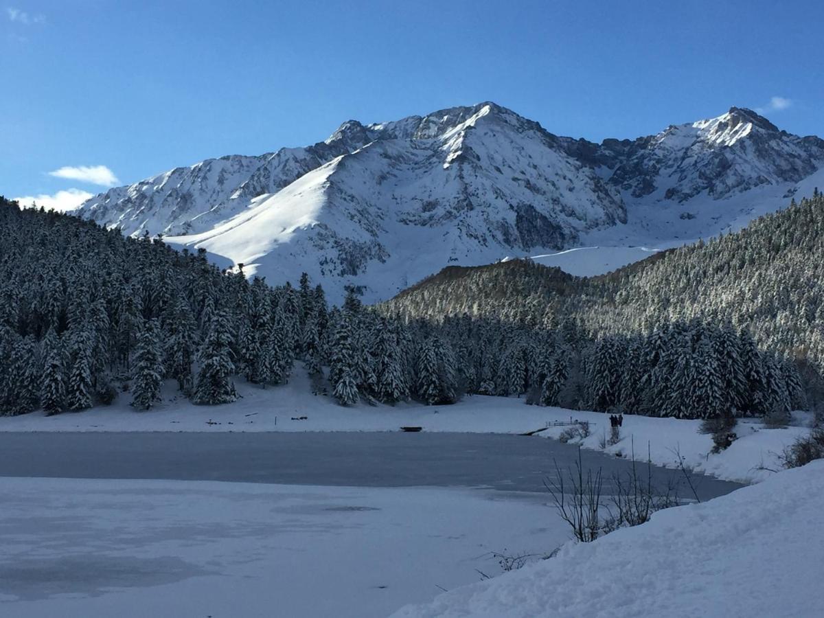 Gite Chaleureux Au Lac De Payolle Campan Exterior photo